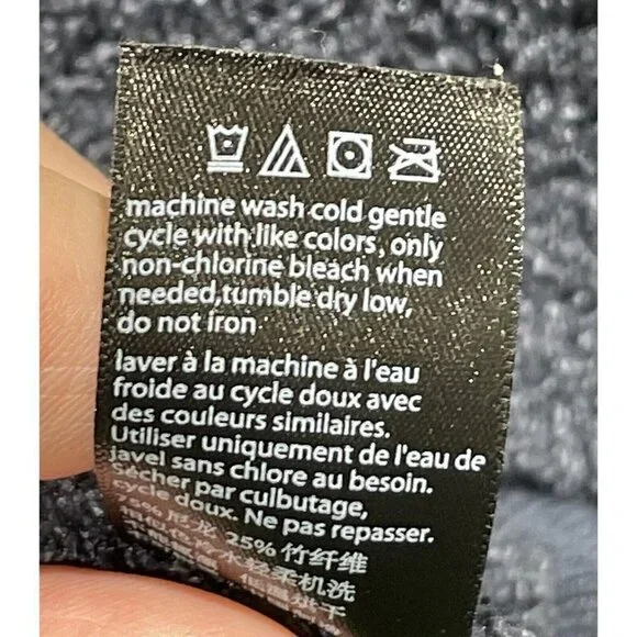 Barefoot Dreams Cardigan Cozy Chic Lite Blue Size XS/S Small Textured Shawl Neck